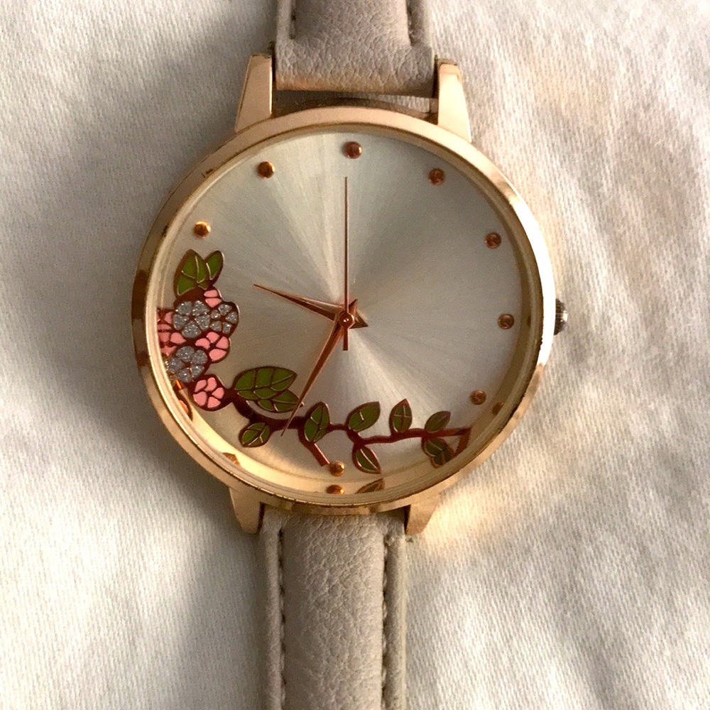 Ann Taylor Factory Floral Watch
